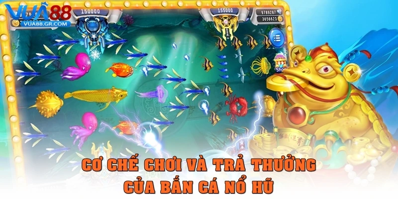 Cơ chế chơi và trả thưởng của Bắn cá nổ hũ