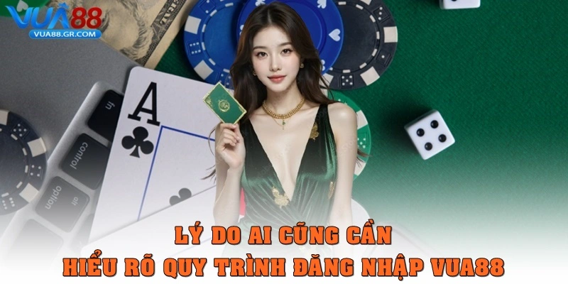 Lý do ai cũng cần hiểu rõ quy trình đăng nhập Vua88